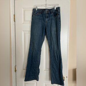 Loft modern bootcut jeans, size 8